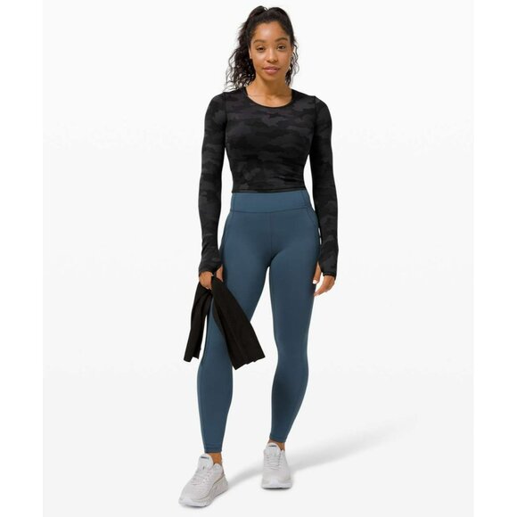 Lululemon Wunder Train Cropped Long Sleeve - Picture 5 of 5